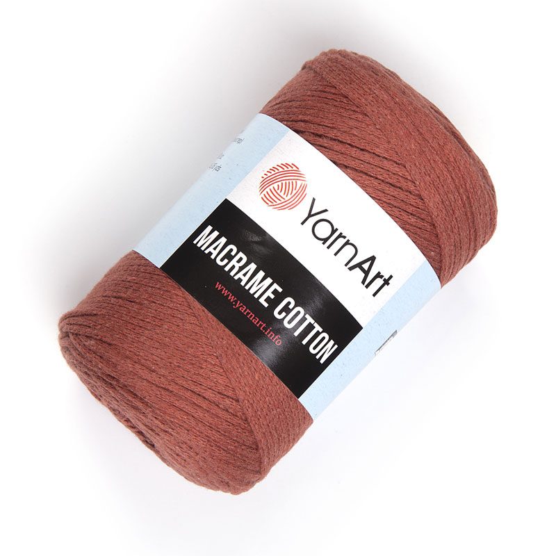 YarnArt Macrame Cotton makramé - táskafonal - 785 - Rozsda