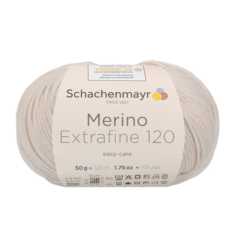 Schachenmayr Merino Extrafine 120 gyapjú fonal - 103 - Len