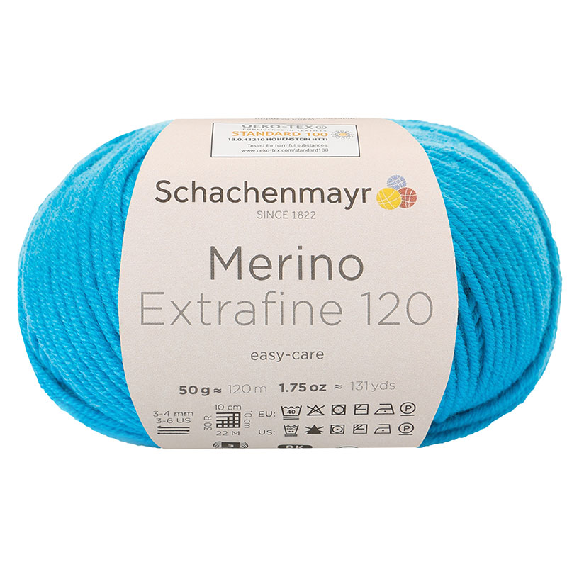 Schachenmayr Merino Extrafine 120 gyapjú fonal - 168 - Capri