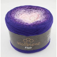 Wollbiene Flair Cotton színátmenetes sütifonal - 941 - Lila - rózsa