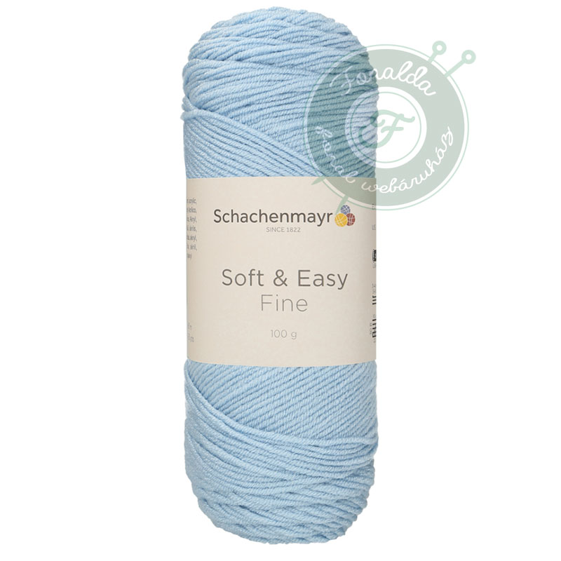 Schachenmayr Soft and Easy fine anti pilling fonal - 0052 - Égkék
