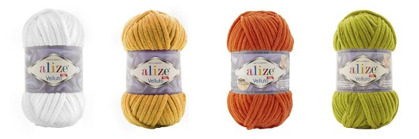 Alize Velluto – Extra puha, vastag zsenília fonal