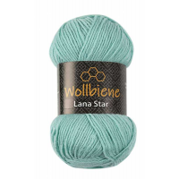 Wollbiene Lana Star gyapjú kötőfonal - 11 - Aqua