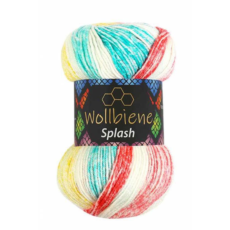 Wollbiene Splash színátmenetes antipilling fonal - 7020