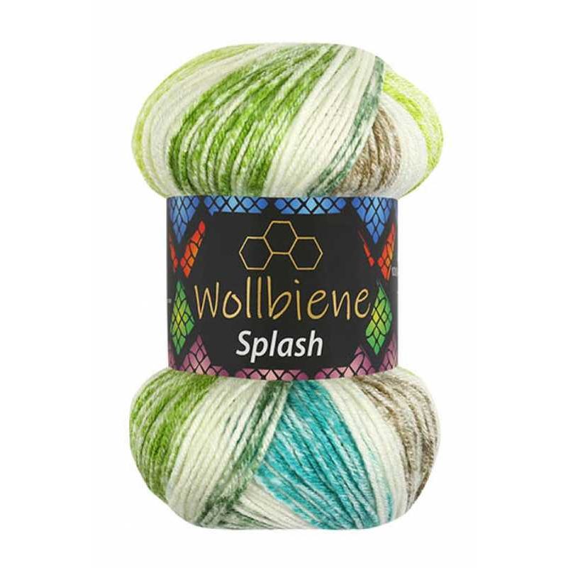 Wollbiene Splash színátmenetes antipilling fonal - 7030