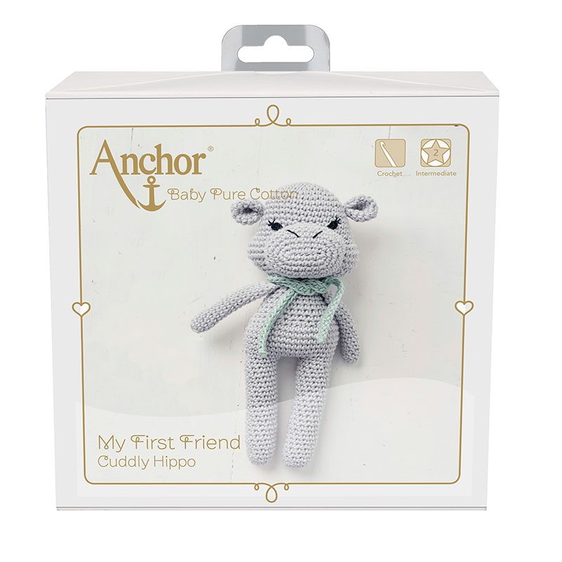 Amigurumi horgoló szett - Vizilovas