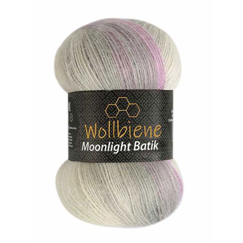 Wollbiene Moonlight Batik fonal - 2700 - Orgona szürke