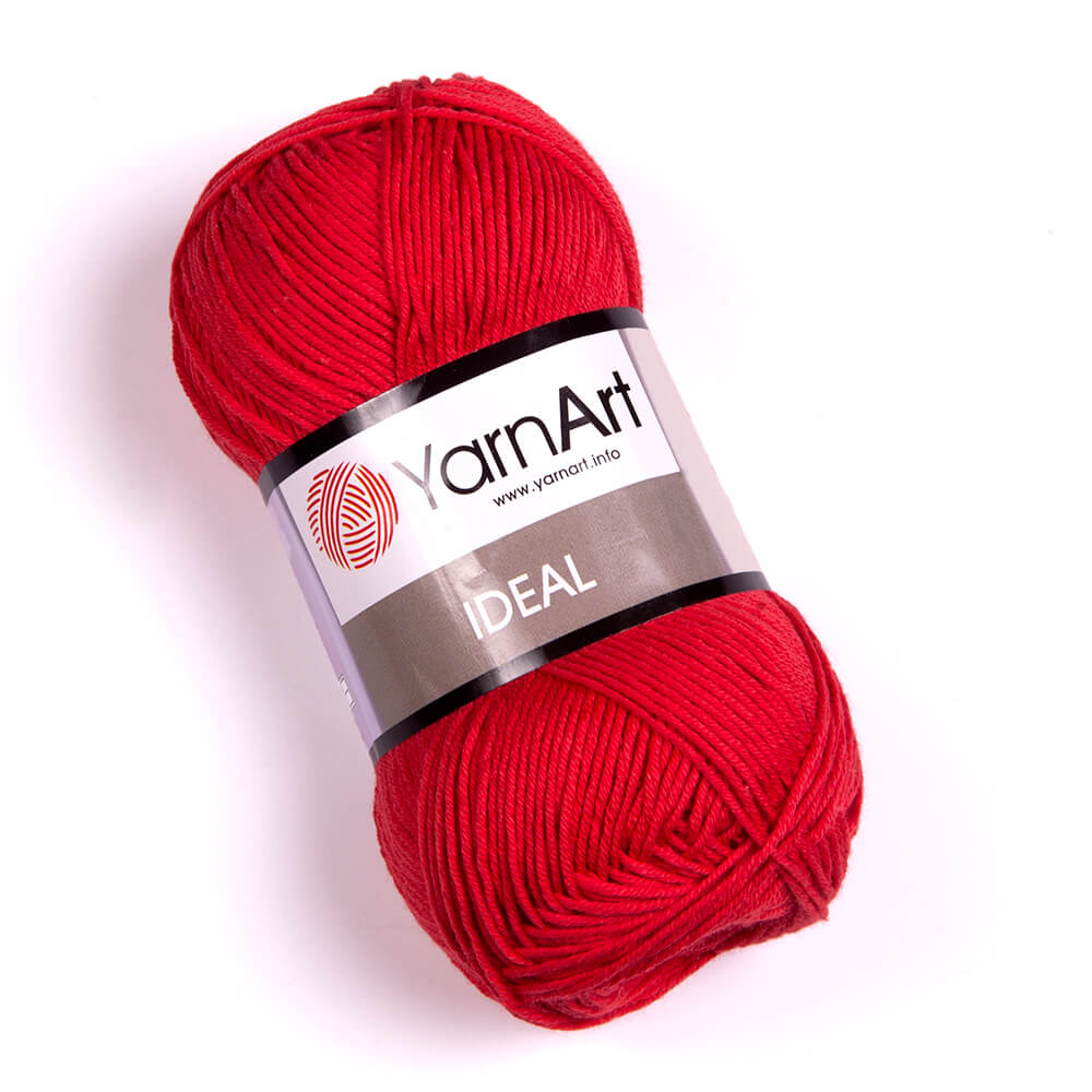 YarnArt Ideal Pamut fonal - 237 - Piros