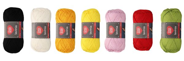 Red Heart Lavinia amigurumi fonal