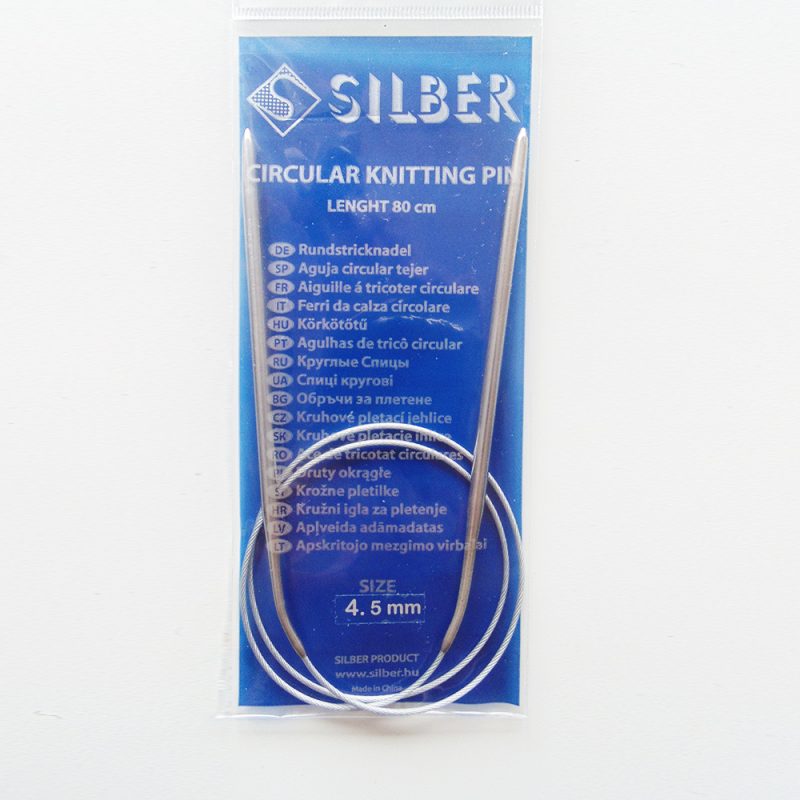 Silber Körkötőtű acél 4.5mm