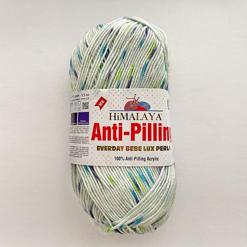 Himalaya Everyday Bebe Lux Perla - antipilling akril fonal - 74512 Zöld - lila - türkíz