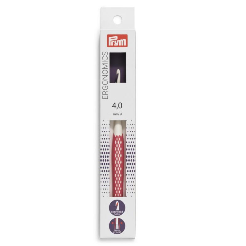 Prym ergonómikus horgolótű 4mm