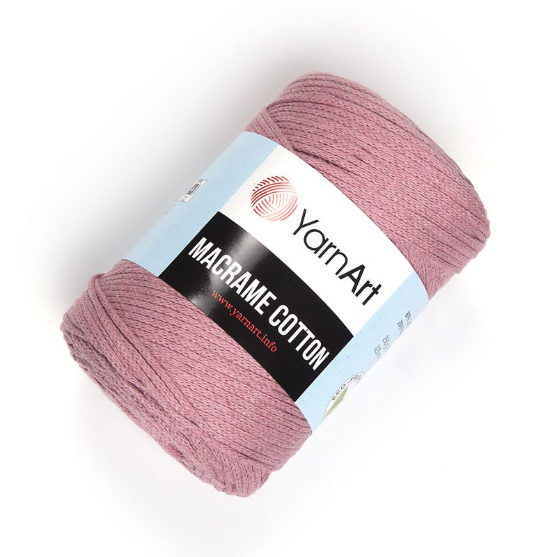 YarnArt Macrame Cotton makramé - táskafonal - 792 Antik rózsa