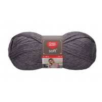 Red Heart Soft kötőfonal - 8329 - Sötét szürke