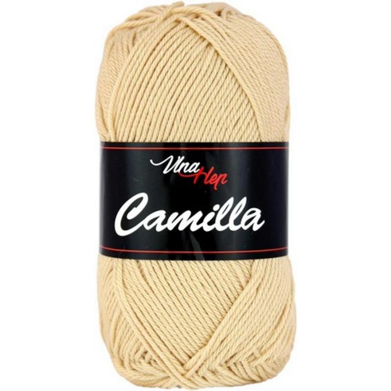 Camilla pamut fonal - 8208 - Drapp