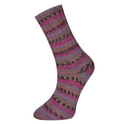 Himalaya Socks Bamboo zoknifonal - 120-03 - Barna, orgona, pink