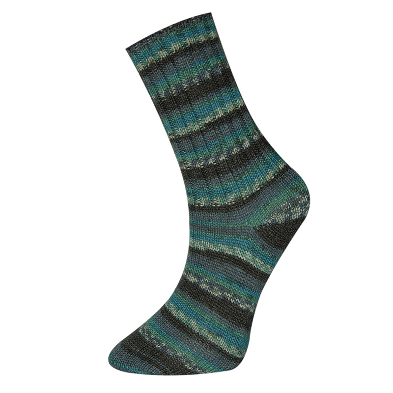 Himalaya Socks Bamboo zoknifonal - 120-04 - Türkíz, sötétzöld, kékesszürke
