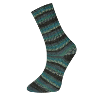 Himalaya Socks Bamboo zoknifonal - 120-04 - Türkíz, sötétzöld, kékesszürke