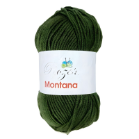 Himalaya Rozetti Montana fonal - 155-16 - Sötétzöld