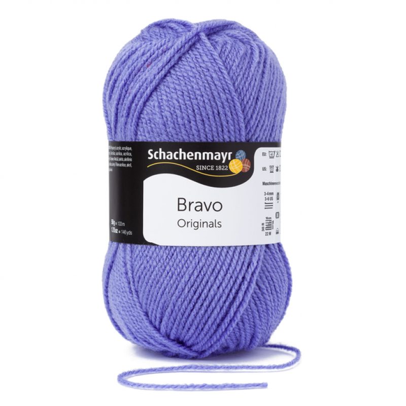 Schachenmayr Bravo Originals fonal - 8365 - Liláskék