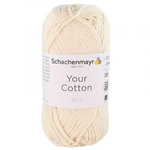 Schachenmayr Your Cotton pamut fonal - 02 - Krém