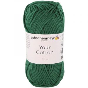 Schachenmayr Your Cotton pamut fonal - 70 - Fenyőzöld
