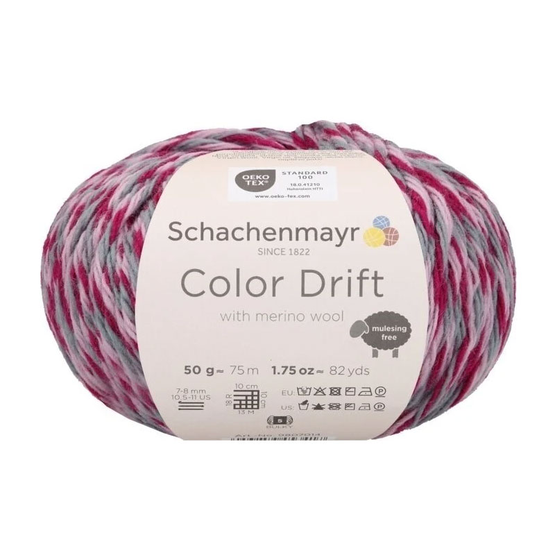 Schachenmayr Color drift merino gyapjú fonal - 86 - Fagyott mályva