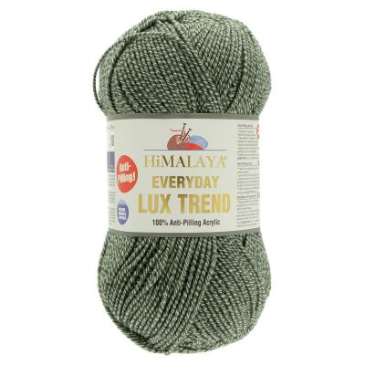 Himalaya Lux Trend fonal - 21803 Zöld - fehér melange