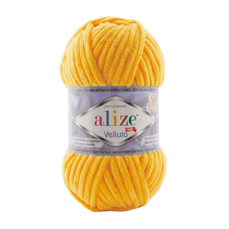 Alize Velluto Zsenília fonal - 216 - Mandarin