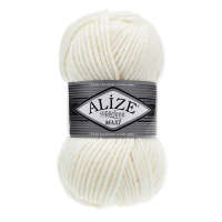 Alize Superlana maxi gyapjú fonal - 062 Krém