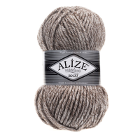 Alize Superlana maxi gyapjú fonal - 803 Tejeskávé melange