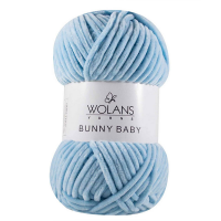 Wolans Bunny Baby plüssfonal - 11 - Babakék