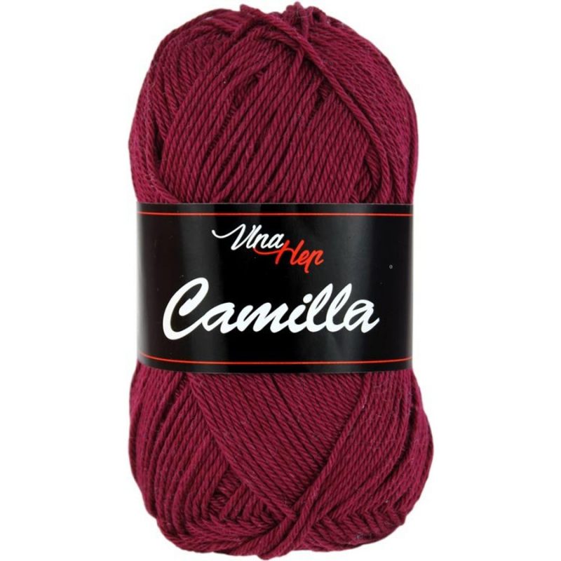 Camilla fonal pamut - 8024 - Bordó
