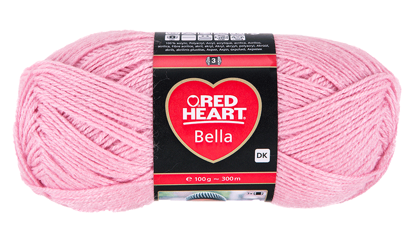 Red Heart Bella fonal - 0020 - Rózsaszín