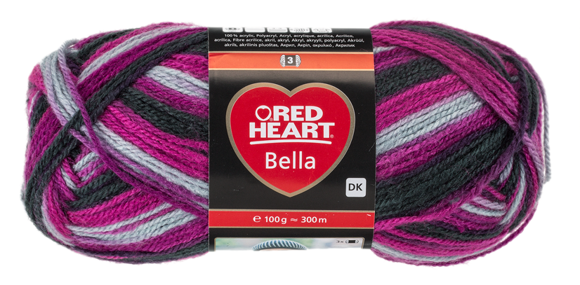 Red Heart Bella fonal - 1007 - Románc