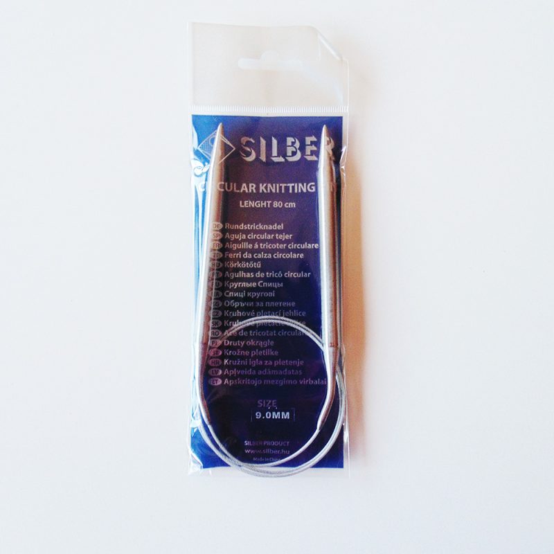 Silber Körkötőtű acél 9.0mm