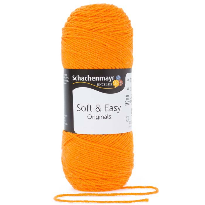 Schachenmayr Soft & Easy fonal - 0029 - Mandarin - 10db