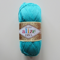 Alize Diva fonal - 376 - Smaragd