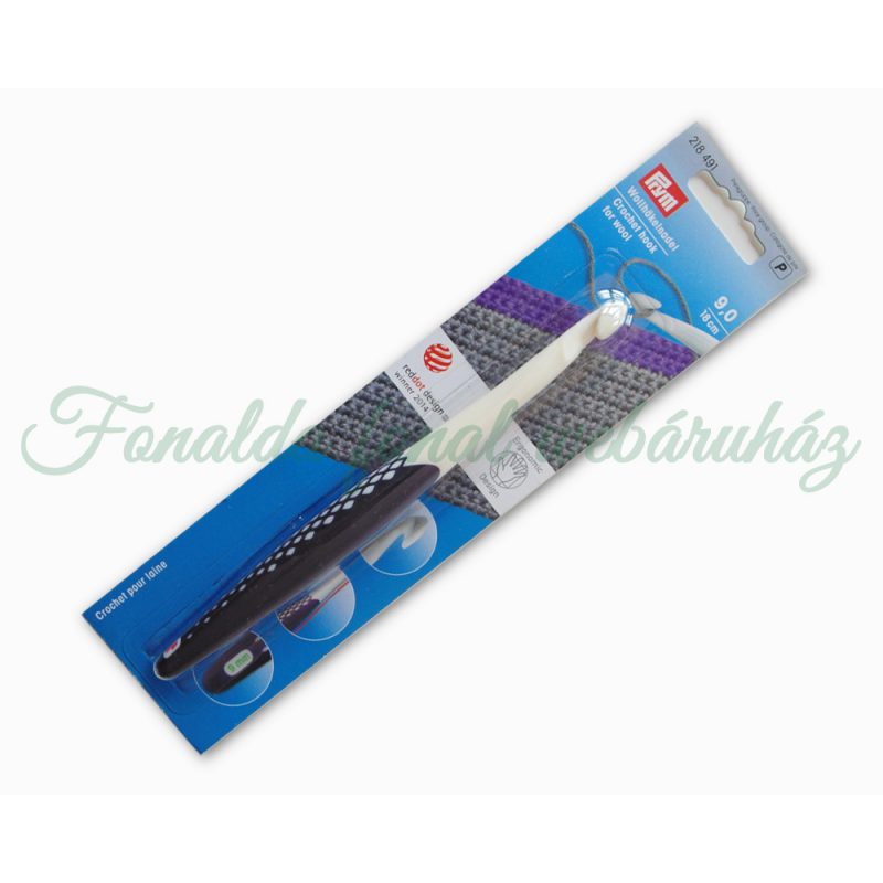 Prym ergonomikus horgolótű 9.0 mm