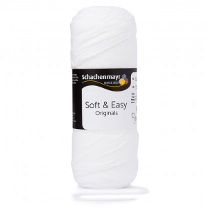Schachenmayr Soft and Easy fehér