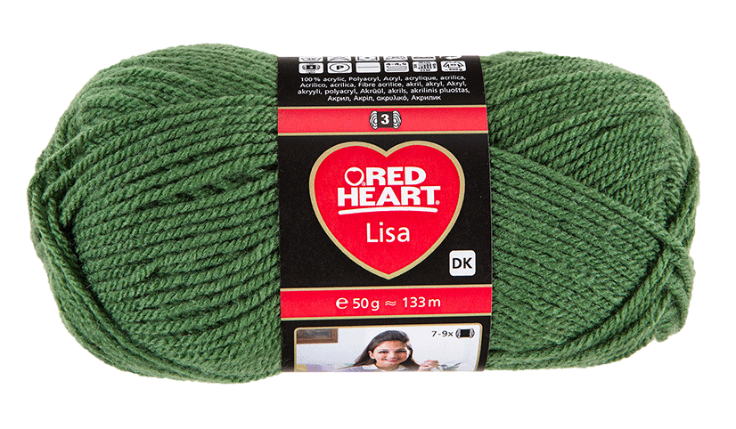 Red Heart Lisa fonal - 5689 - Fern (Középzöld)