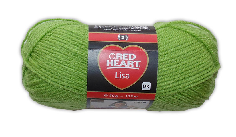 Red Heart Lisa fonal - 8194 - Lime