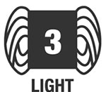 Fonal vastagság 3 - Light