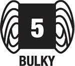Fonal vastagság 5 - Bulky